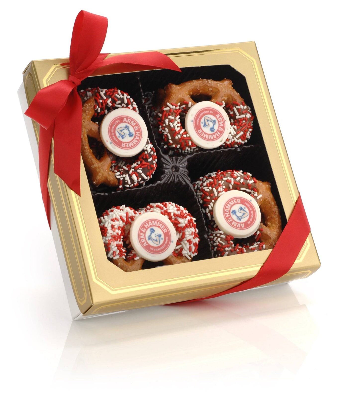 Logo Chocolate Twists- Gift Box Set of 12