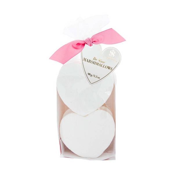 Heart Marshmallows Drink Toppers, Set Of 6