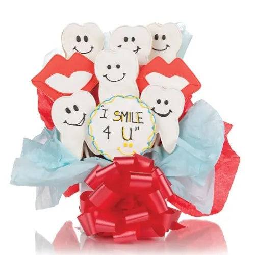 I Smile 4 U! Cookie Bouquet (5 Cookie Count)