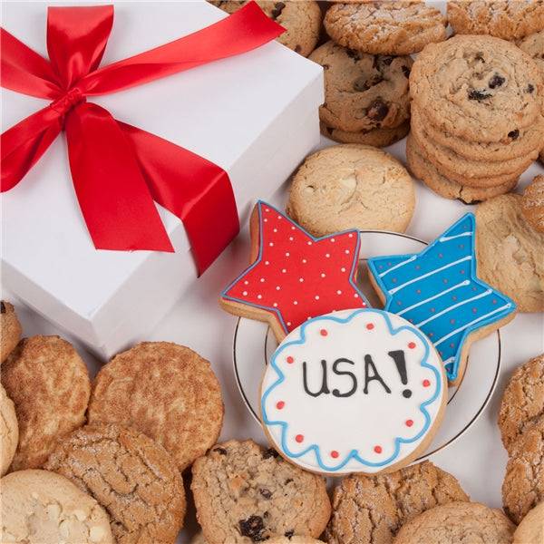 Patriotic Signature Cookie Gift Box