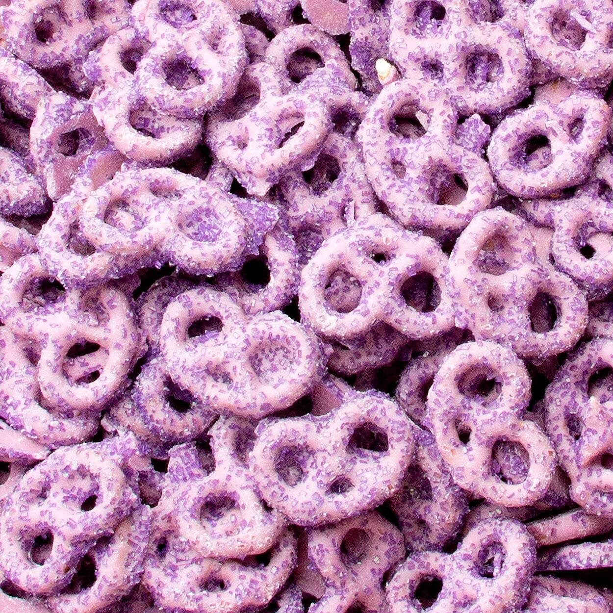 Sugar Crystal Plum Yogurt Pretzels - 96 Count