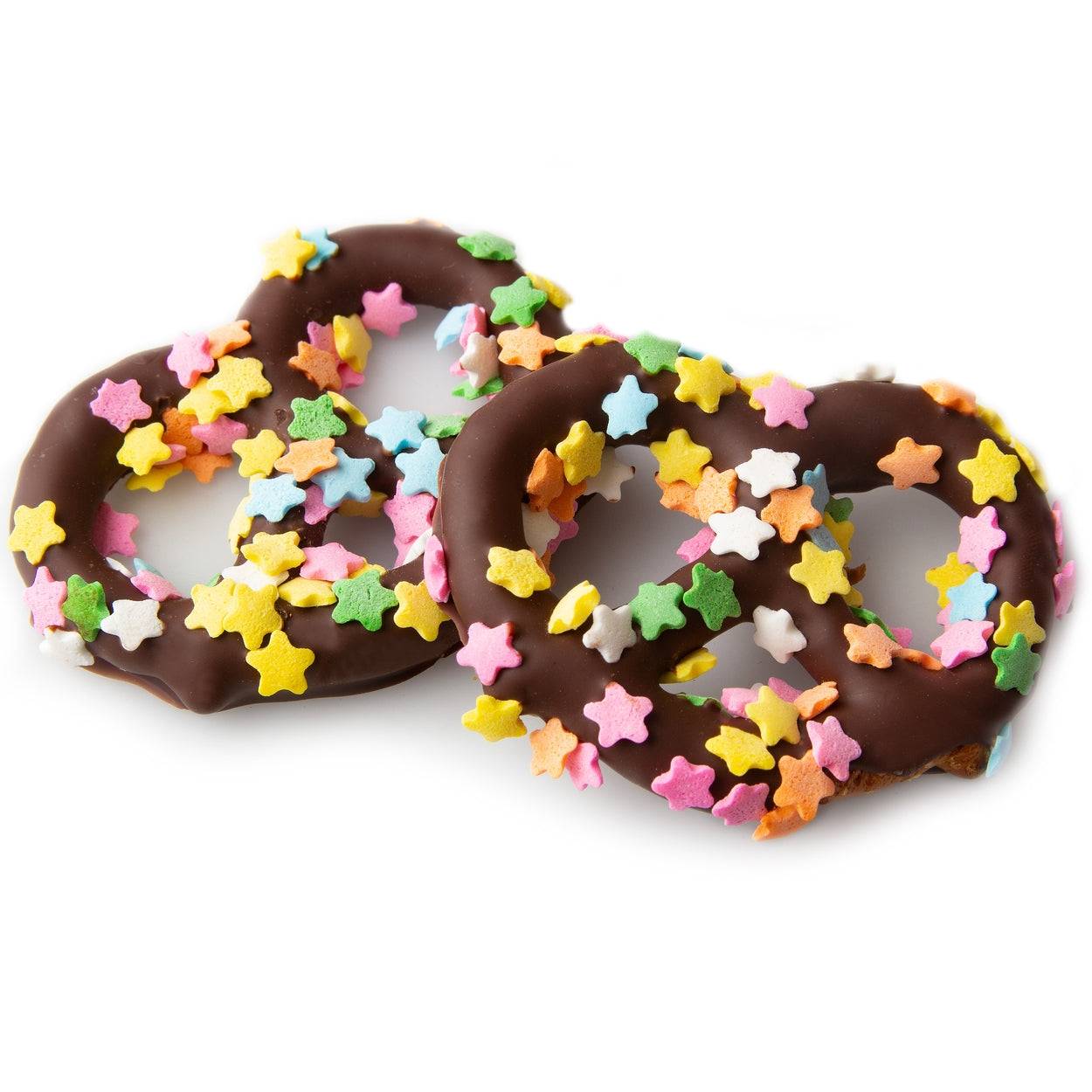 Confetti Chocolate Covered Pretzels - 96 Count