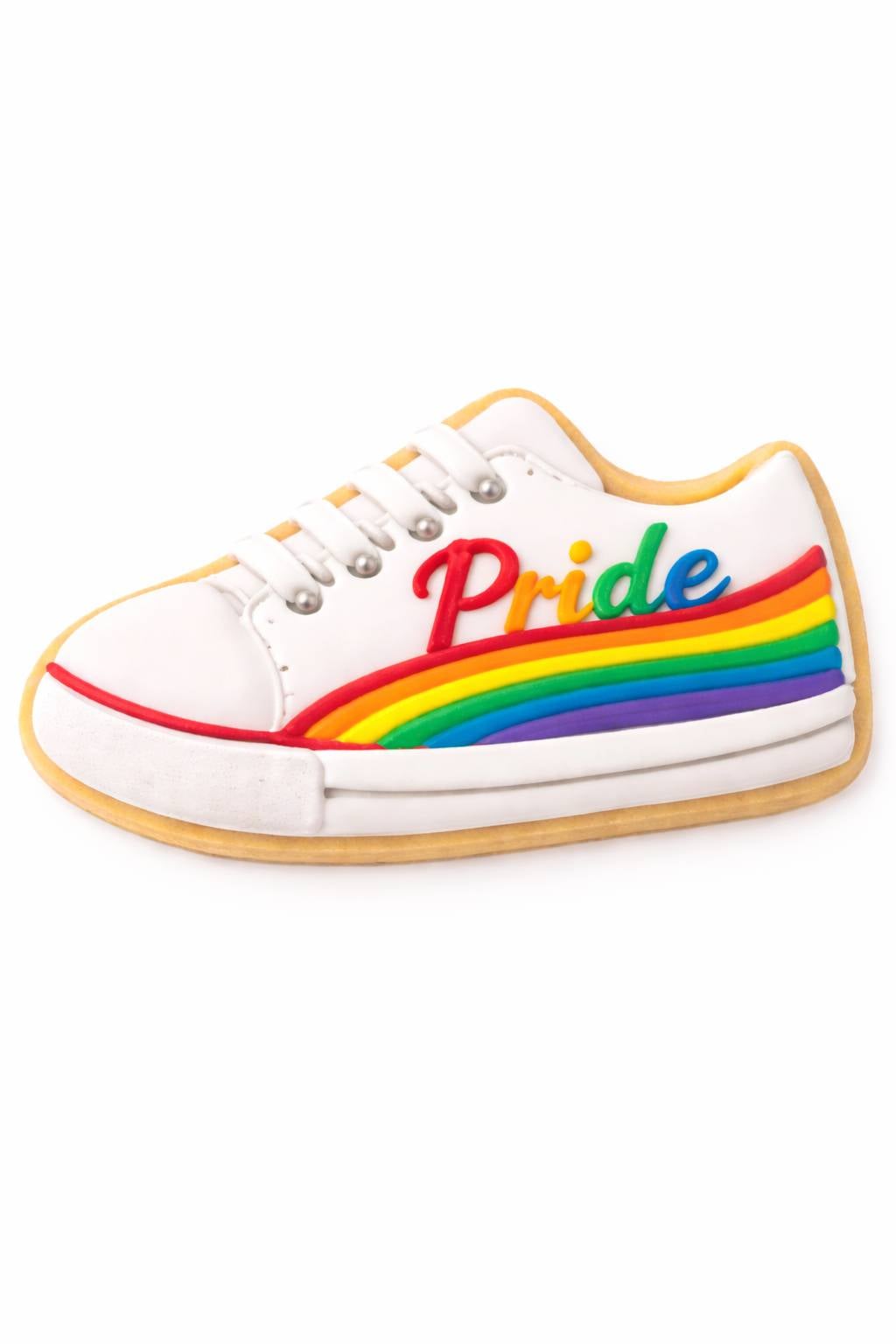 Pride Month Sneaker Cookie - Handcrafted Sugar Cookie