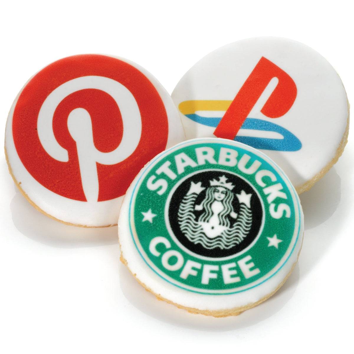 Printed Iced Round Sugar Cookie- Single