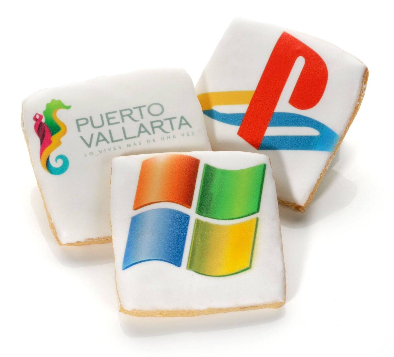Printed Iced Square Sugar Cookie- Single