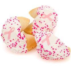 Pink Ribbon Fortune Cookies- Individually Wrapped