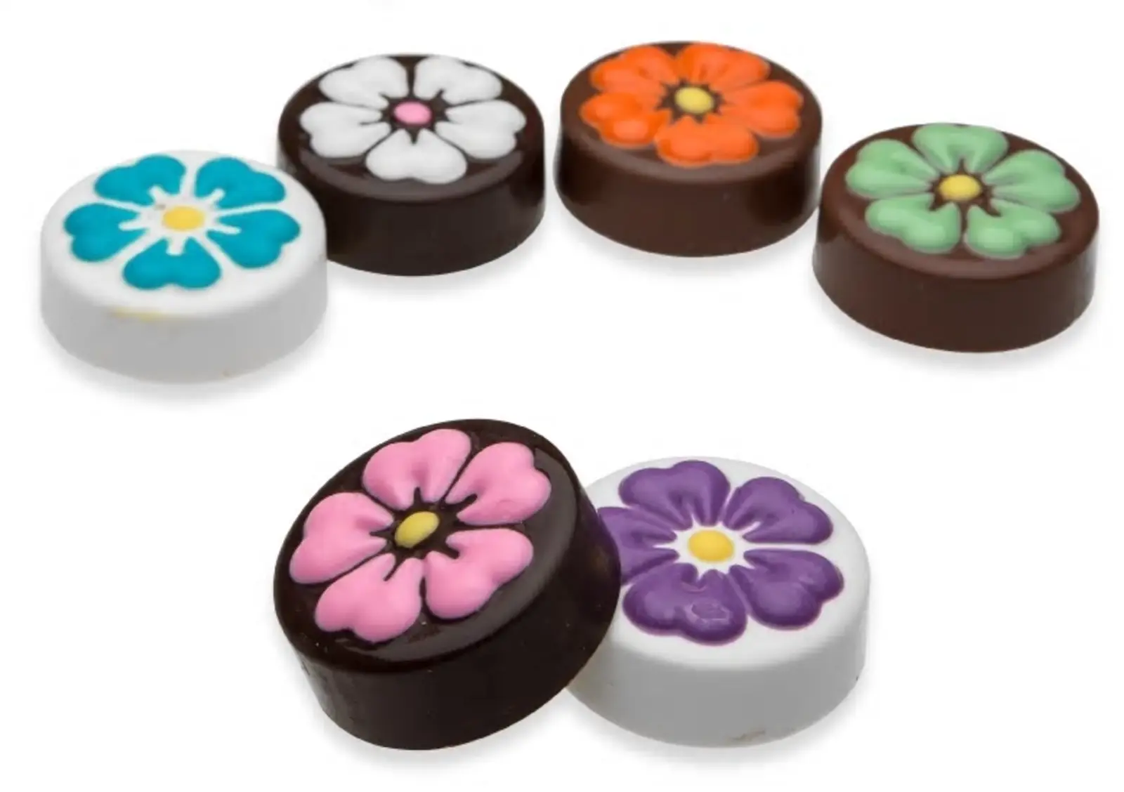 Chocolate Molded Oreo- Flowers