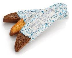 New Baby Boy Biscotti- Individually Bagged