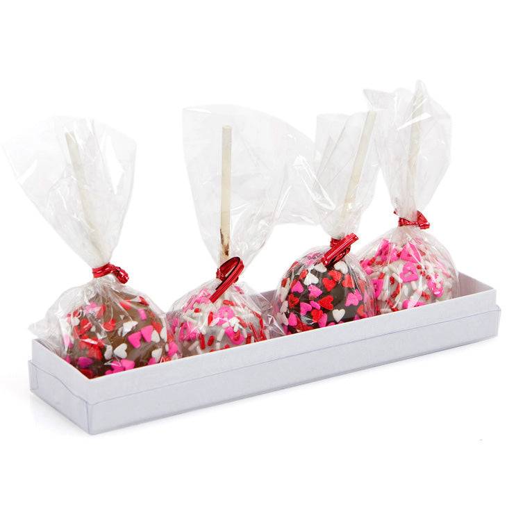 Heart Sprinkles Brownie Stix- Gift Box of 4