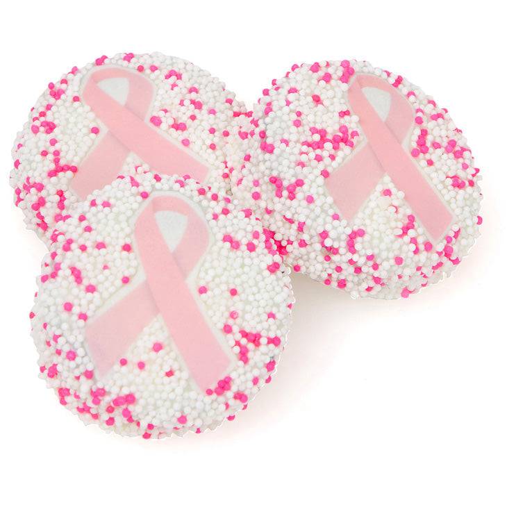 Pink Ribbon -Individually Wrapped Sandwich Cookie
