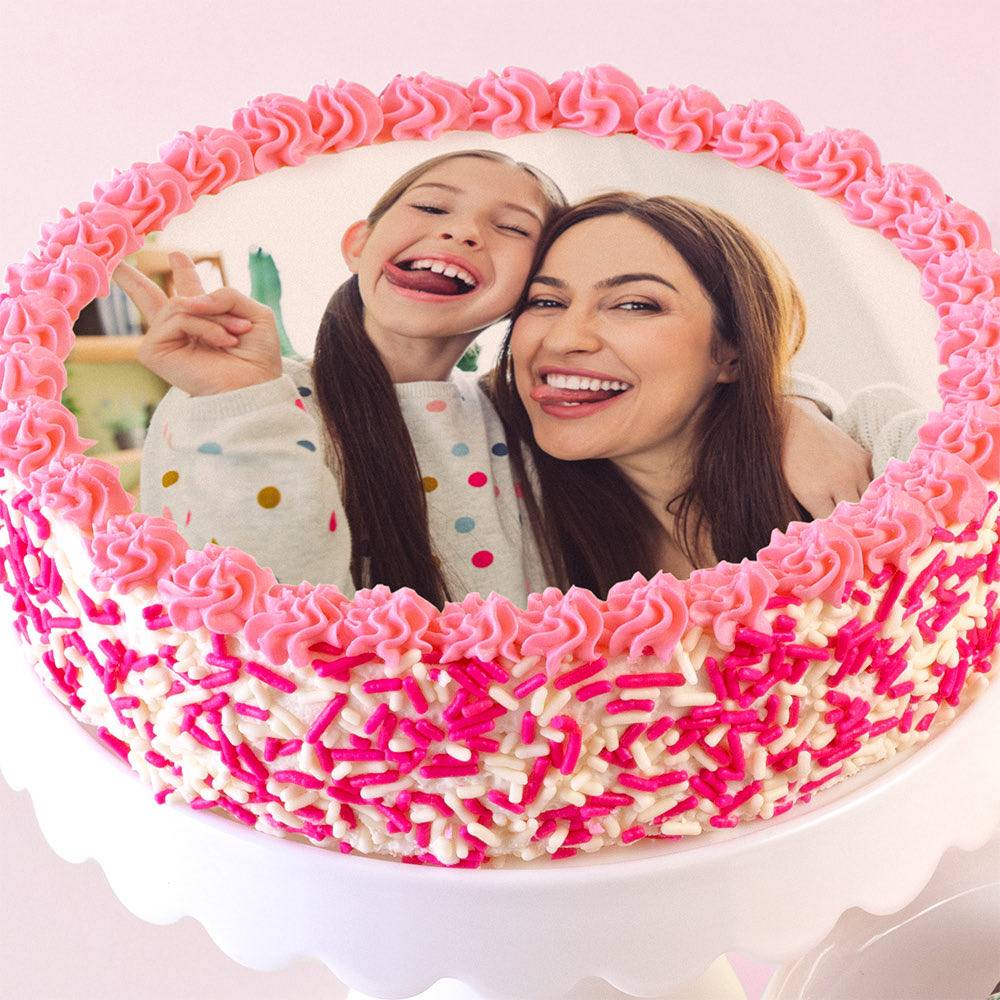 Mother's Day Photo Cake