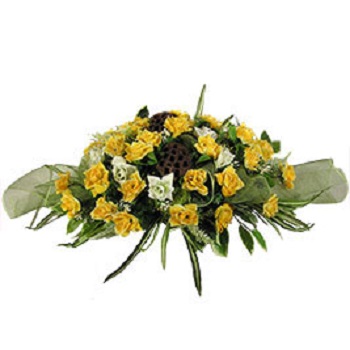 Silk Yellow Arrangement