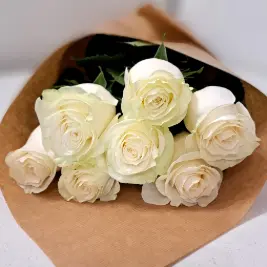 Pastel Roses (7 Roses)