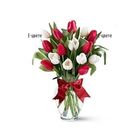 Bouquet of tulips (7 stems)
