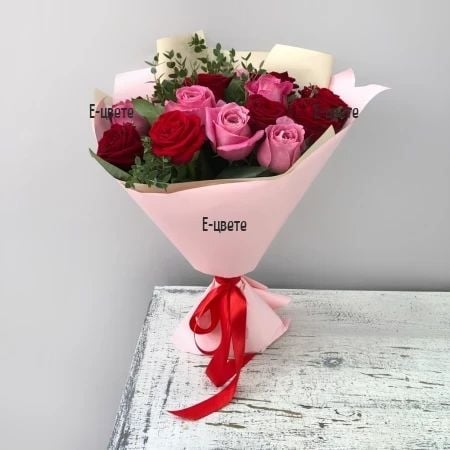 Bouquet of roses - Loveliness