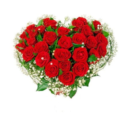 Heart of flowers - Attractive