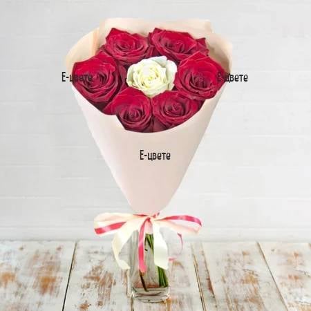 Bouquet of 7 roses