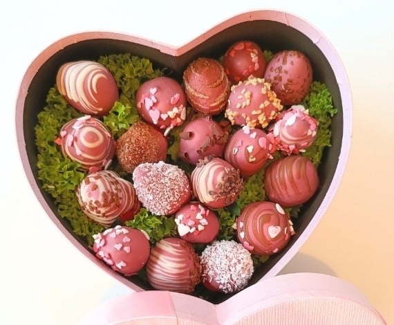 Ruby heart (S)