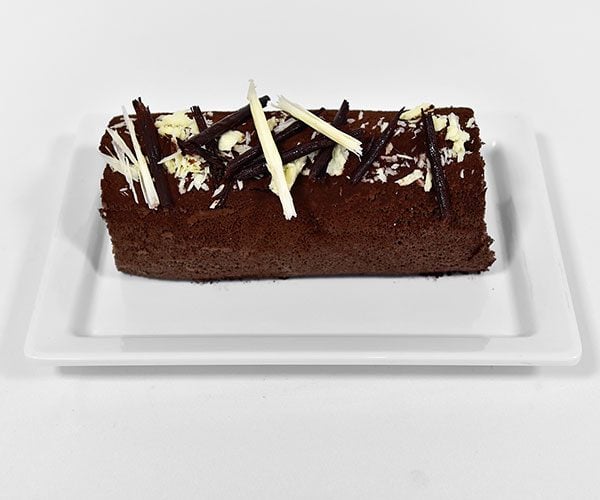 Choc & Vanilla Swiss Roll