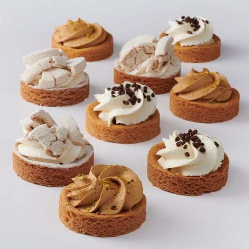 Tarts - chocolate and coffee