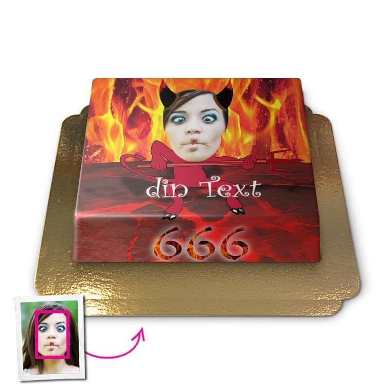 Devil Face-Cake (Medium(15 pieces))