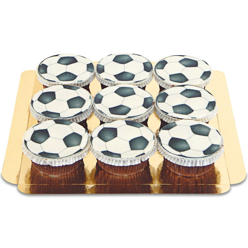 Soccer Cupcakes