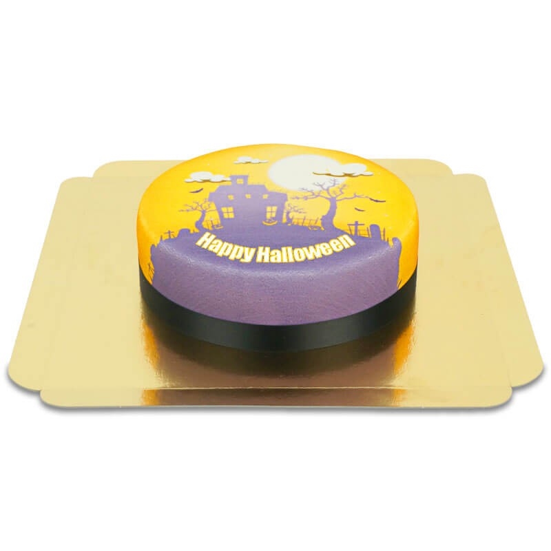 Scary haunted house cake (Small (18 cm (6-8 pieces)))