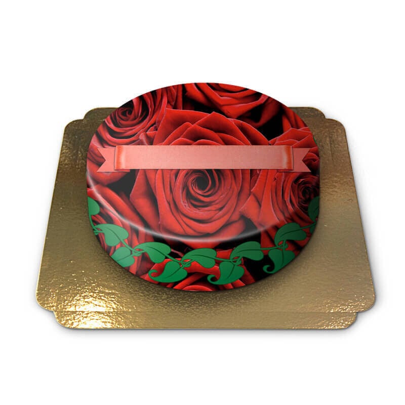 Rose cake (Small (18 cm (8 pieces))