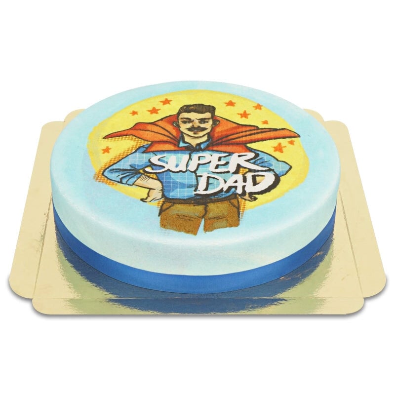 Super dad cake (Small ((18 cm) 6-8 pieces))