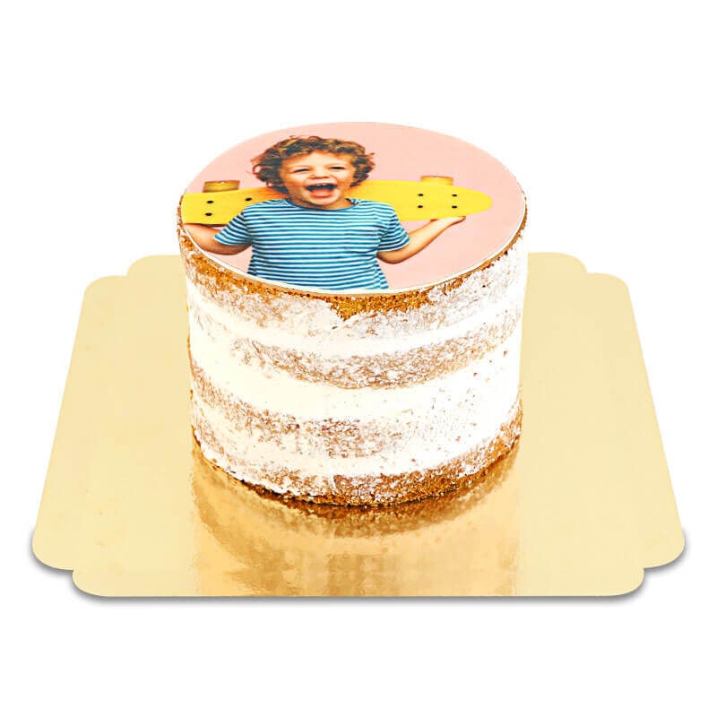Photo-naked cake vanilla