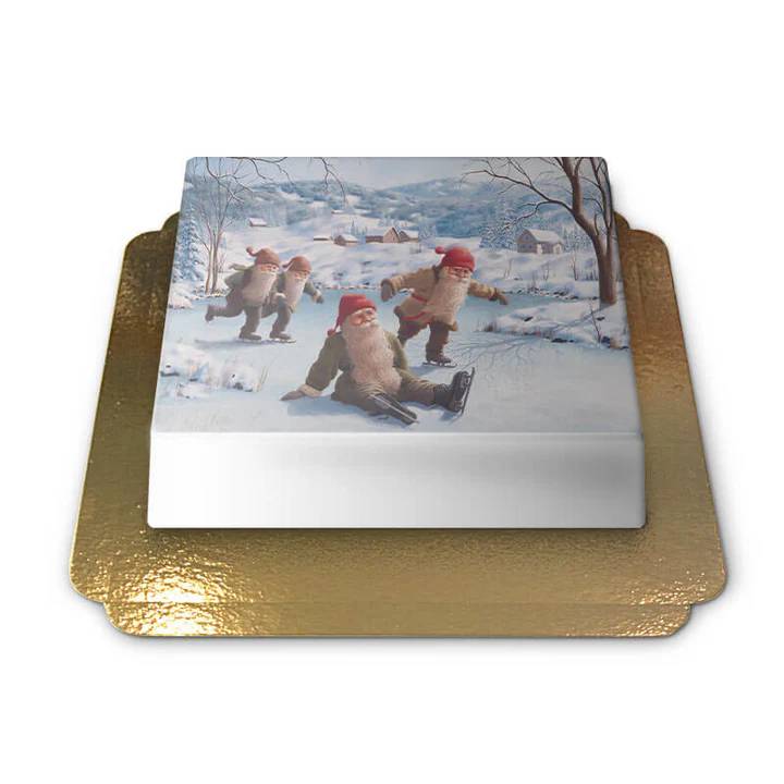 Farm gnomes on skates - Jan Bergerlind (small (20x14 cm (6 pieces)))