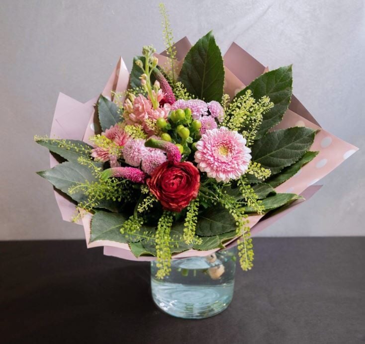 BOUQUET PINK-GREEN PLEASURE