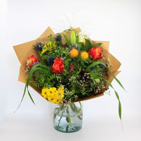 Colorful celebration bouquet