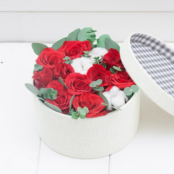 Flower Box Red