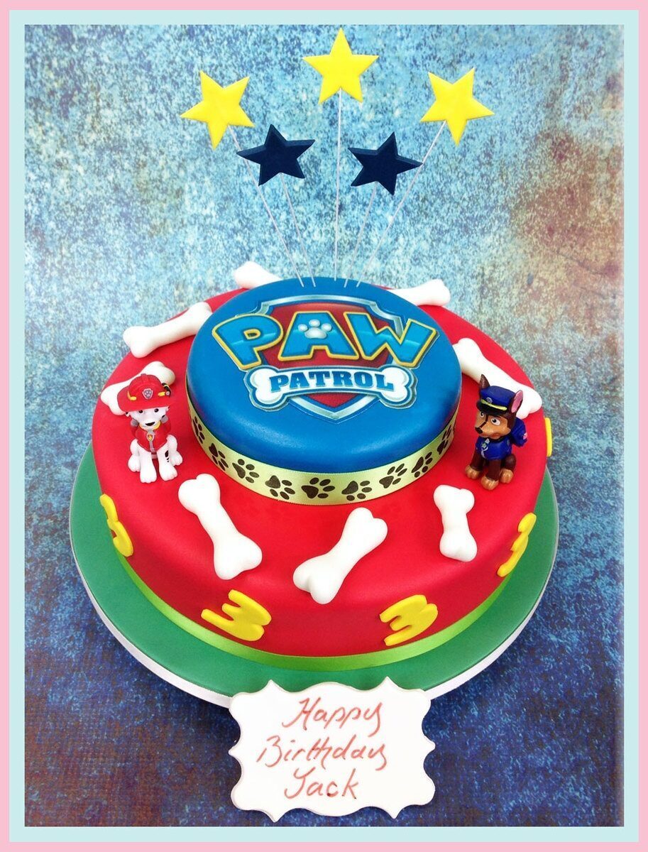 Paw Patrol Birthday Cake