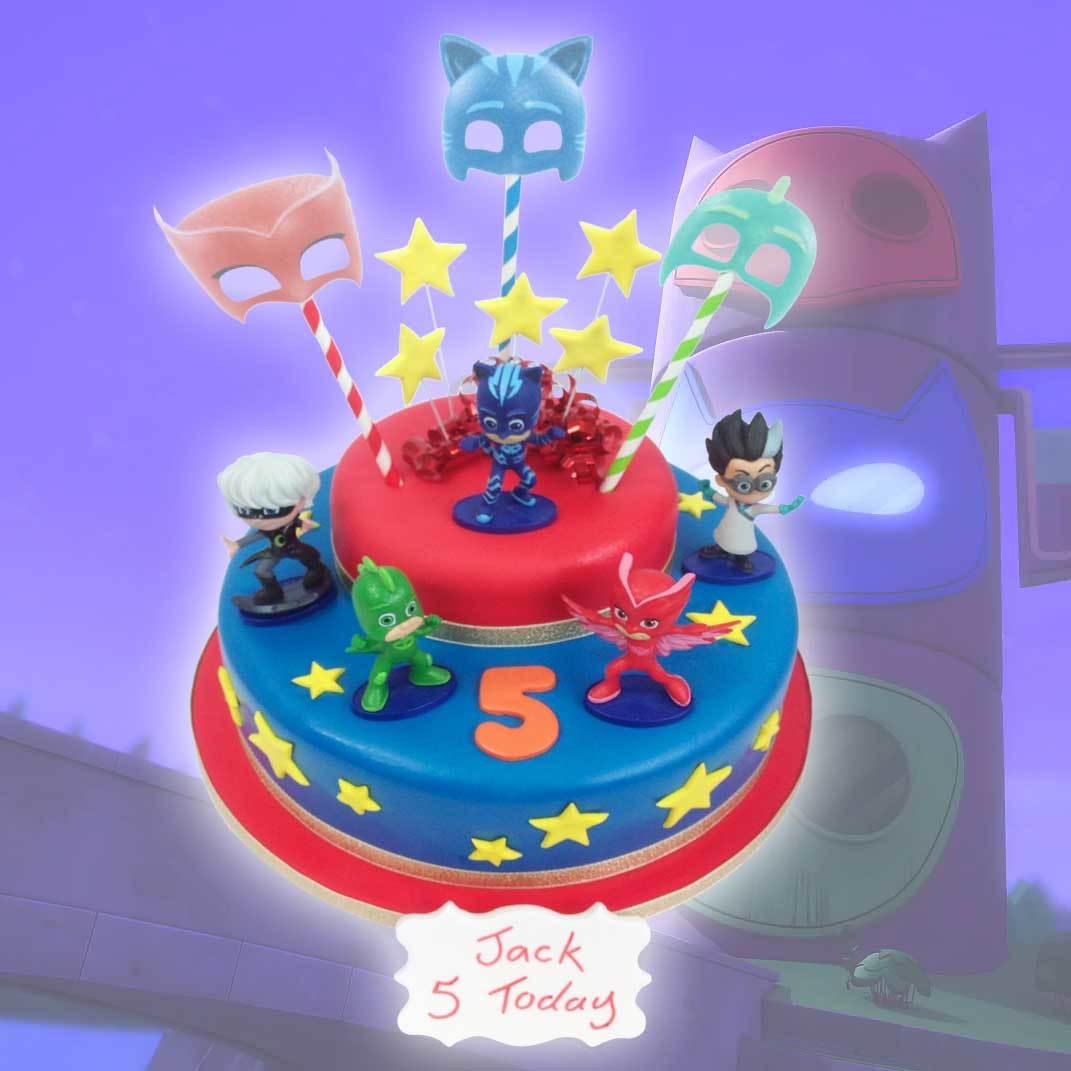 PJ Masks Birthday Cake
