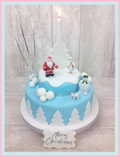 The Snowman Luxury Cake