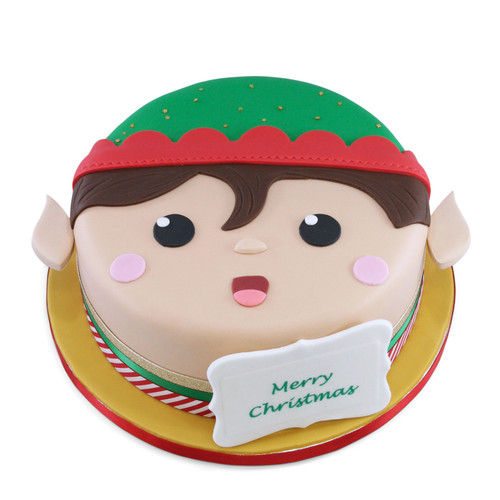 Elf Face Cake