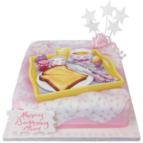 Breakfast in Bed Cake (8 inch Serves 20)