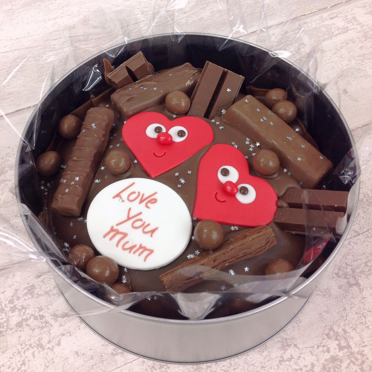 Love You Mum Cake In-a-Tin