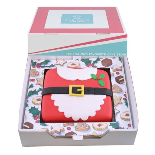 Mrs Claus Gift Cake