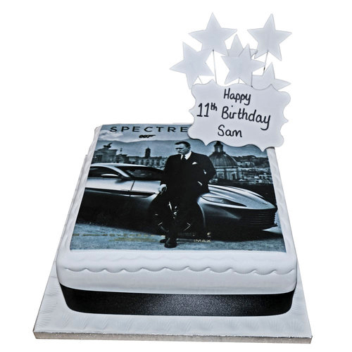 Spectre 007 Birthday Cake