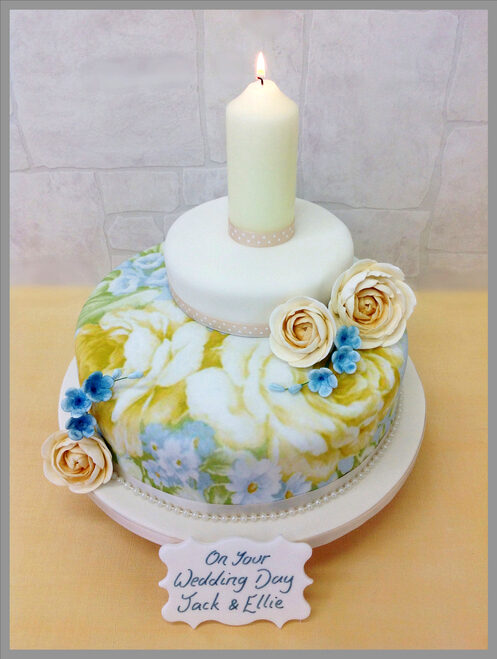 Forget Me Not Luxury Cake
