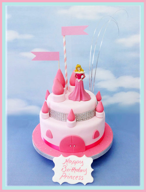Sparkle Castle Cake