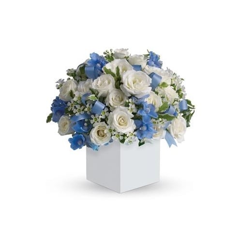Celebrating Baby Boy - Flower Arrangement