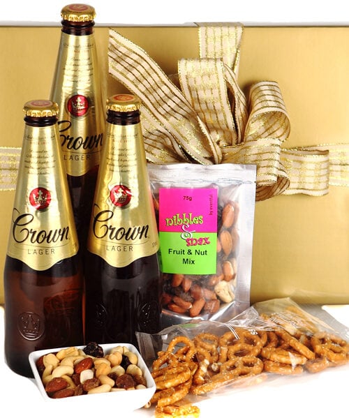 Liquid Gold -  Chocolate Macadamias - Fathers Day Hamper