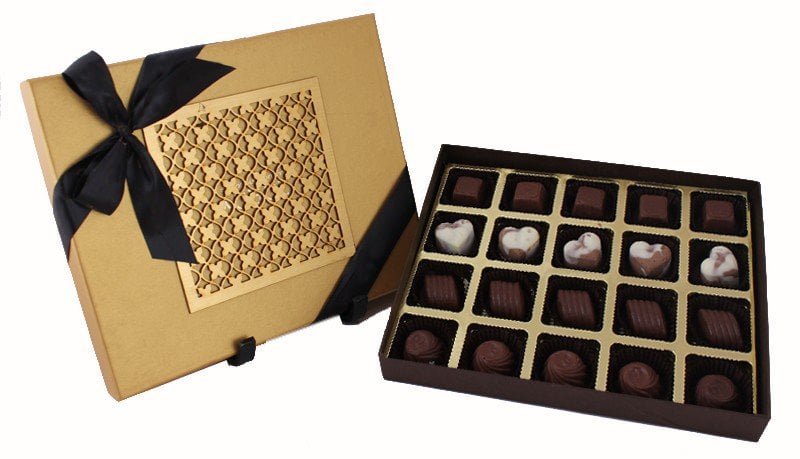 GiftBlooms laser top box 20 Signature pralines
