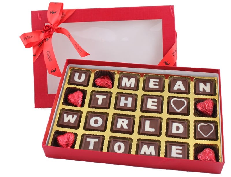 Valentines Message Box Saying