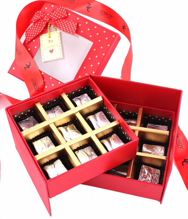 Dark cupboard 18 dark chocolates